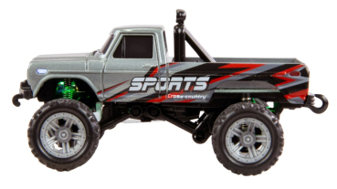 22704 RC-Monstertruck Die Cast 1:64 RTR grau